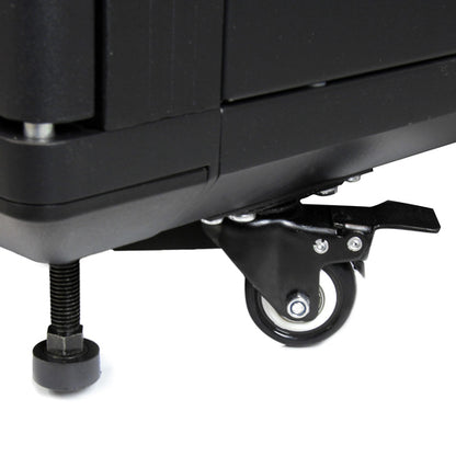 12U AV RACK CABINET 4 POST FLOOR STANDING IT CABINET ENCLOSURE