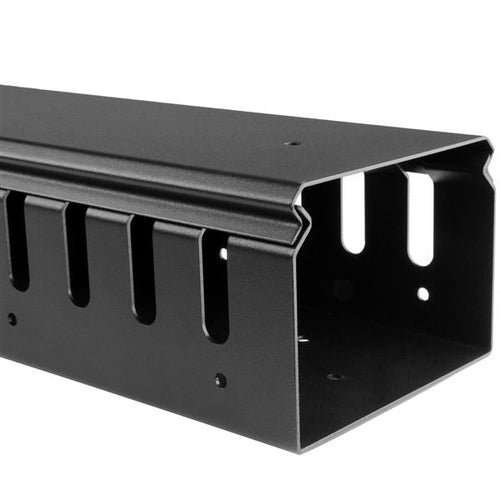CABLE MANAGEMENT DUCT 6FT SERVER RACK VERTICAL FINGER SLOT