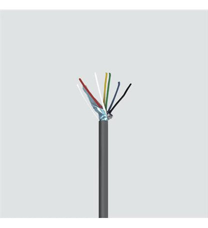 Control Cable 18AWG 6C Riser CMR Grey
