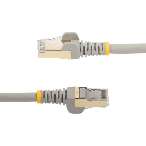 6FT GREY CAT6A ETHERNET CABLE SNAGLESS RJ45 UTP PATCH CABLE CORD