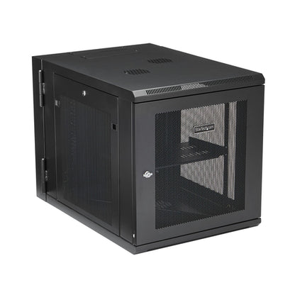 WALL MOUNT NETWORK CABINET 12U HINGED SERVER RACK ENCLOSURE