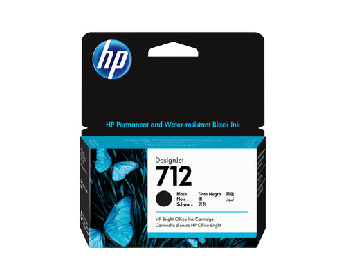 712 38ML BLACK INK CARTRIDGE