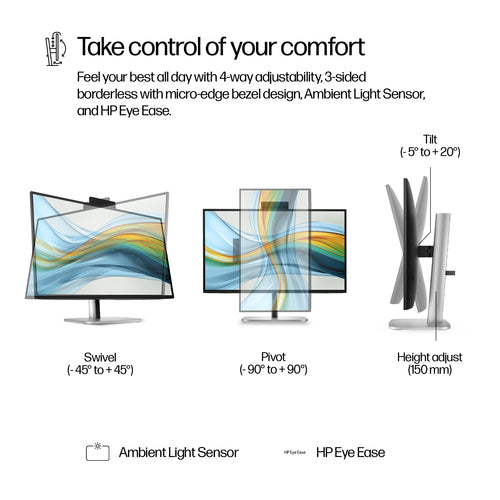 SMART BUY S5 PRO 527PM QHD USB-C CONF MNTR (9E0Y9UT#ABA)