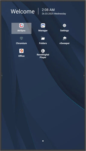 86IN 4K COMMERCIAL DISPLAY 500NITS 5000:1 8GB RAM/32GB STORAGE