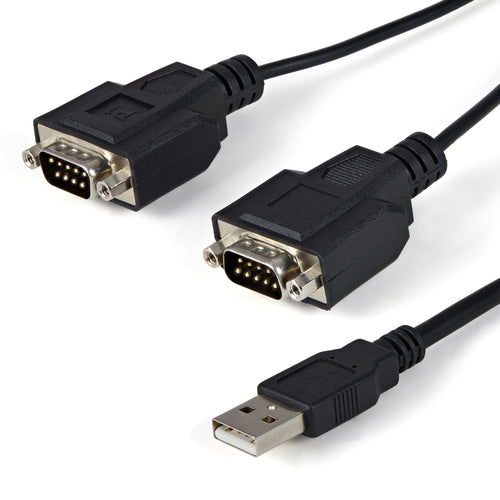 2PT USB TO SERIAL RS232 ADAPTER USB TO RS232 DB9 CONVERTER CABLE