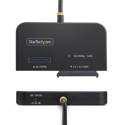 M.2 NVME AND SATA SSD ADAPTER USB-C/USB-A 10GBPS SSD/HDD READER