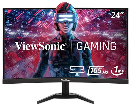 24IN CURVED 165 HZ GAMING MONITOR ULTRA-FAST RPT FREESYNC