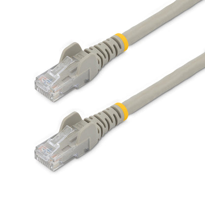 15FT GREY 10 PACK CAT6 CABLE SNAGLESS RJ45 UTP PATCH CABLE CORD