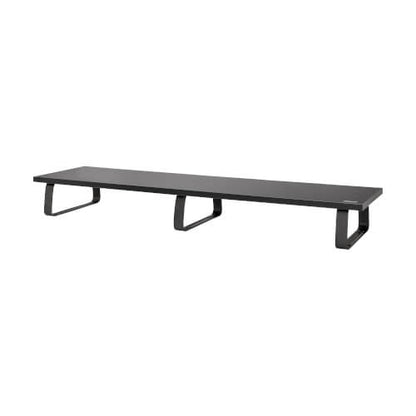 EXTRA-WIDE DUAL-MONITOR RISER FOR DESK 39 X 10IN WOOD BLACK (MR4010)