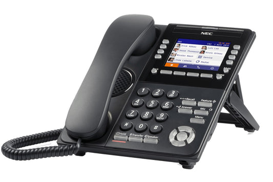 DT920 IP Self-Labeling Color Phone BK