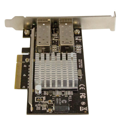 2 PORT 10GB SFP+ NETWORK CARD 10GBIT PCIE NIC FIBER ADAPTER INTEL