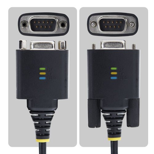 1FT USB-C SERIAL ADAPTER CABLE - FTDI TYPE-C TO DB9 RS232 (1P1FFC-USB-C-SERIAL)