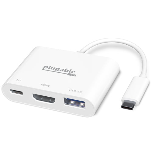 PLUGABLE USBC-MD103 USB C TO HDMI MULTIPORT ADAPTER HUB