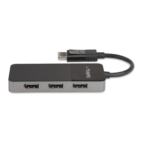 DP 1.4 MULTI MONITOR ADAPTER 3 PORT DISPLAYPORT SPLITTER MST HUB