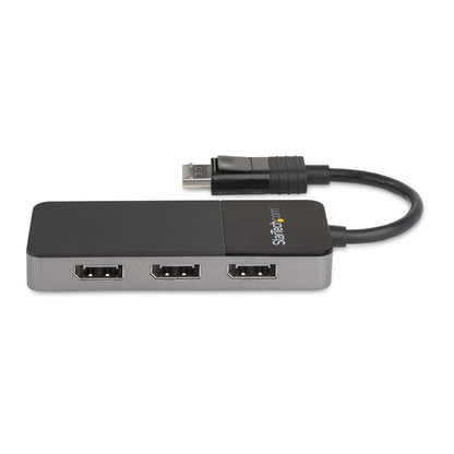 DP 1.4 MULTI MONITOR ADAPTER 3 PORT DISPLAYPORT SPLITTER MST HUB