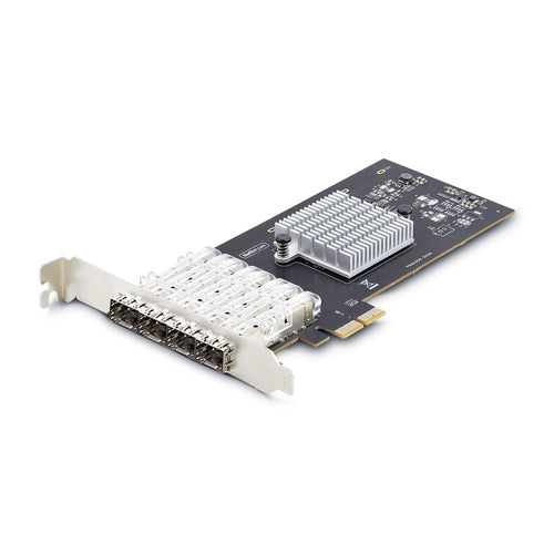 4-PORT GBE SFP NETWORK CARD FIBER OPTIC GIGABIT NIC/CONTROLLER