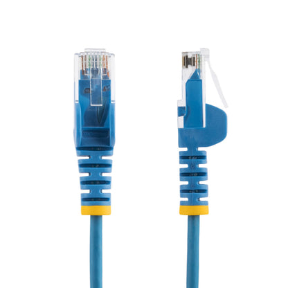 10FT BLUE CAT6 ETHERNET CABLE SLIM SNAGLESS RJ45 UTP PATCH CABLE