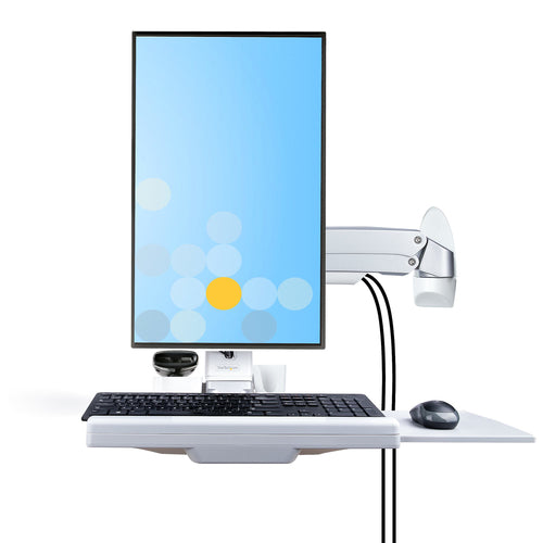 WALL MOUNT WORKSTATION VESA - ERGONOMIC WALL MOUNT STANDING DESK