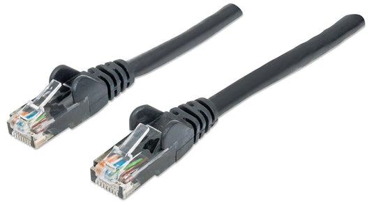 CAT6e BOOT PATCH CORD 2 FT BLACK