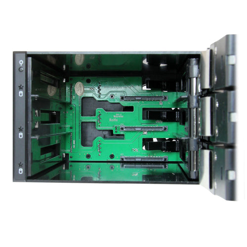 HARD DRIVE BAY MOBILE RACK 3.5 SATA SAS HDD TRAYLESS HOT SWAP (HSB3SATSASBA)