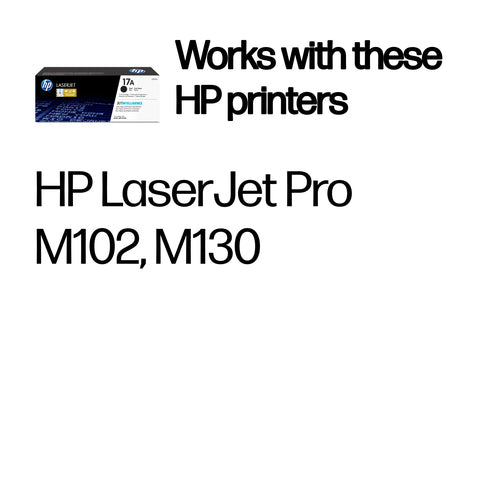 17A BLACK LASERJET TONER CARTRIDGE