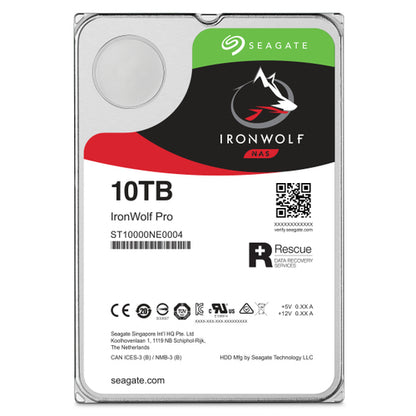 SEAGATE 10TB HDD IRONWOLF 3.5IN NAS SATA 6G 7.2K
