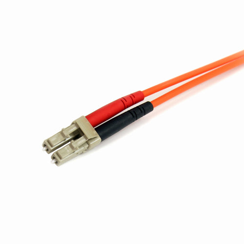 2M MULTIMODE FIBER OPTIC CABLE OM1 LC/ST 10G LSZH FIBER CABLE