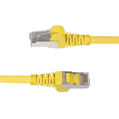CAT6A ETHERNET CABLE - YELLOW 10GBE S/FTP LSZH 100W POE