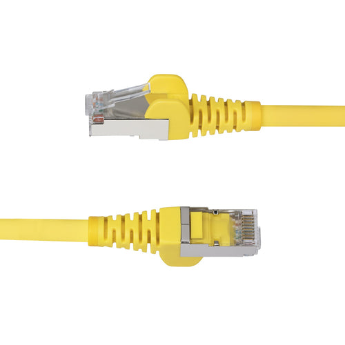 CAT6A ETHERNET CABLE - YELLOW 10GBE S/FTP LSZH 100W POE