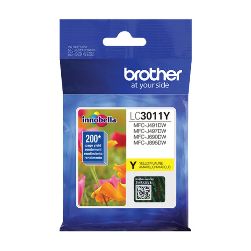 LC3011Y STANDARD YELLOW INK MFC-J491DW/J497DW/J690DW/J895DW