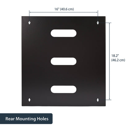 WALL MOUNT PATCH PANEL BRACKET 12U NETWORK PANEL MOUNTING BRACKET