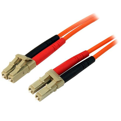 30M MULTIMODE FIBER OPTIC CABLE OM2 LC/LC 50/125 LSZH FIBER CABLE