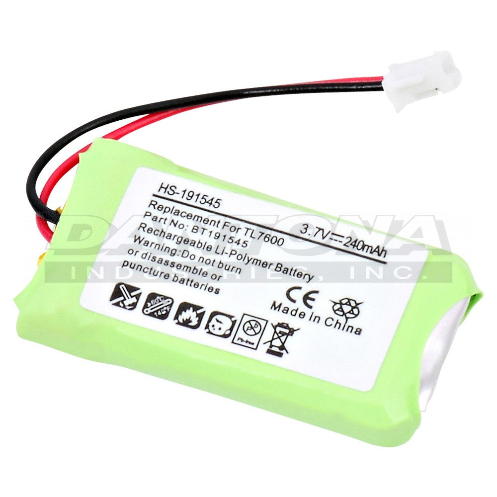Battery for ATT-TL7600 Headsets