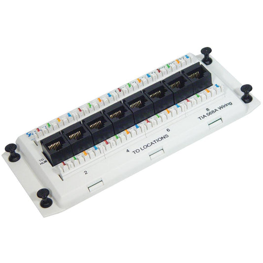 DELUXE SERIES- CAT5e DATA- 8-PORT