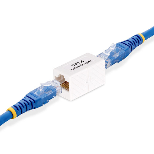 RJ45 COUPLER INLINE CAT6 ETHERNET COUPLER F/F