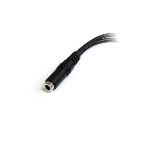 3.5MM AUDIO AND MICROPHONE HEAD SET SPLITTER ADAPTER 3PIN F/M (MUYHSFMM)