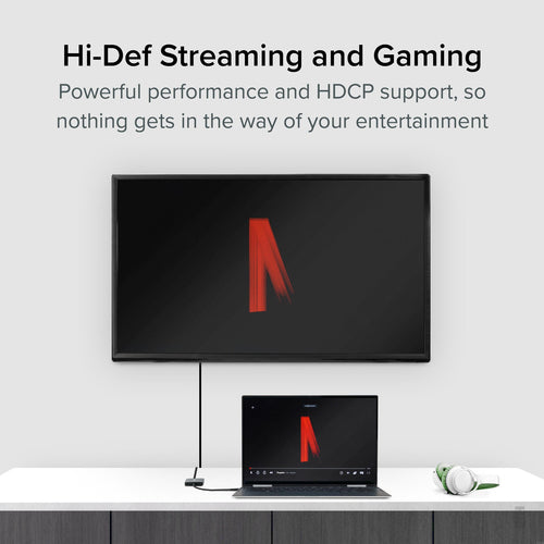 PLUGABLE USBC DUAL HDMI ADAPTER USB-C DUAL 4K HDMI DISPLAY ADAPTER