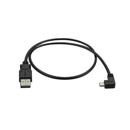 RIGHT ANGLE MICRO USB CABLE 1.5FT USB TO MICRO B CHARGING CORD