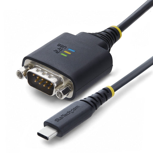1FT USB-C SERIAL ADAPTER CABLE - FTDI TYPE-C TO DB9 RS232 (1P1FFC-USB-C-SERIAL)