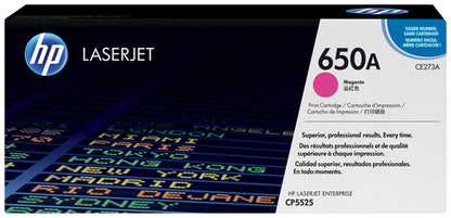 MAGENTA CARTRIDGE CLR LASERJET CP5525