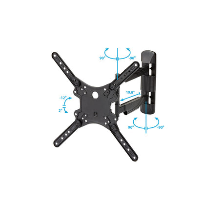 FULL MOTION TV WALL MOUNT FLAT SCREEN HEAVY DUTY ARTICULATING ARM