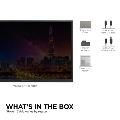 16IN PORTABLE IPS MONITOR WITH BUILT IN BATTERY AND WIRELESS CASTI