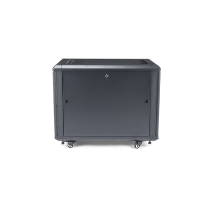 12U AV RACK CABINET 4 POST FLOOR STANDING IT CABINET ENCLOSURE