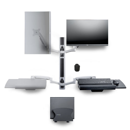 WALL MOUNT WORKSTATION - WITH DESKTOP PC WALL MOUNT-BRACKET