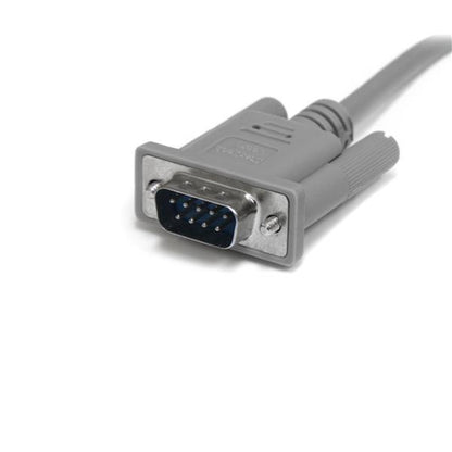 10FT CROSSWIRED RS232 SERIAL DB 9 NULL MODEM CABLE FEMALE TO MALE