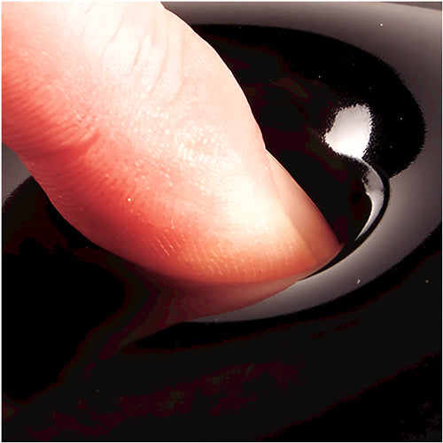 FELLOWES CRYSTALS GEL MOUSEPAD WRIST SUP BLACK 1INX 7.9INX 9.3IN D