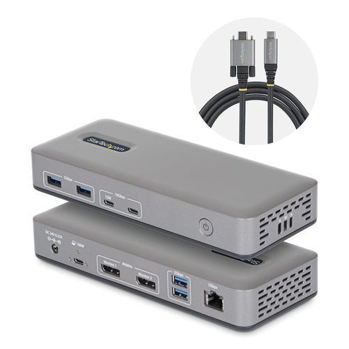 USB-C DOCKING STATION - DUAL-MONITOR DP 4K 60HZ (201N-USBC-DOCK)