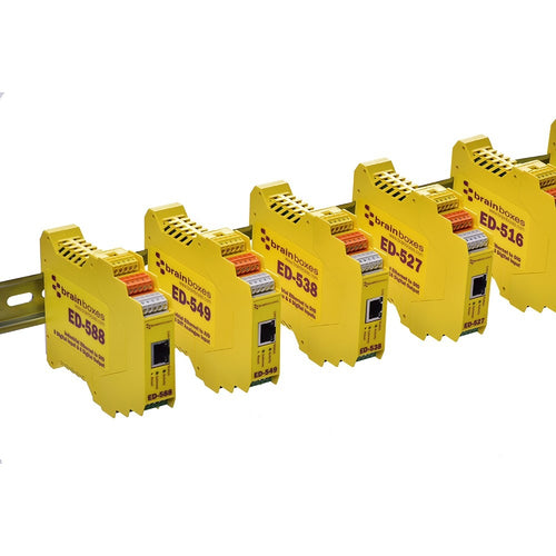 ETHERNET TO DIGITAL IO RELAY 8 DIGITAL INPUT  4 FORM A RELAYS (ED-538)