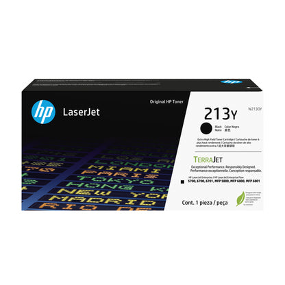 213Y BLACK ORIGINAL LASERJET TONER CARTRIDGE