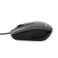 CORDED OPTICAL MOUSE BLACK